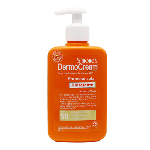 Protector Solar Dermocream Hidratante 250Ml, , large image number 0