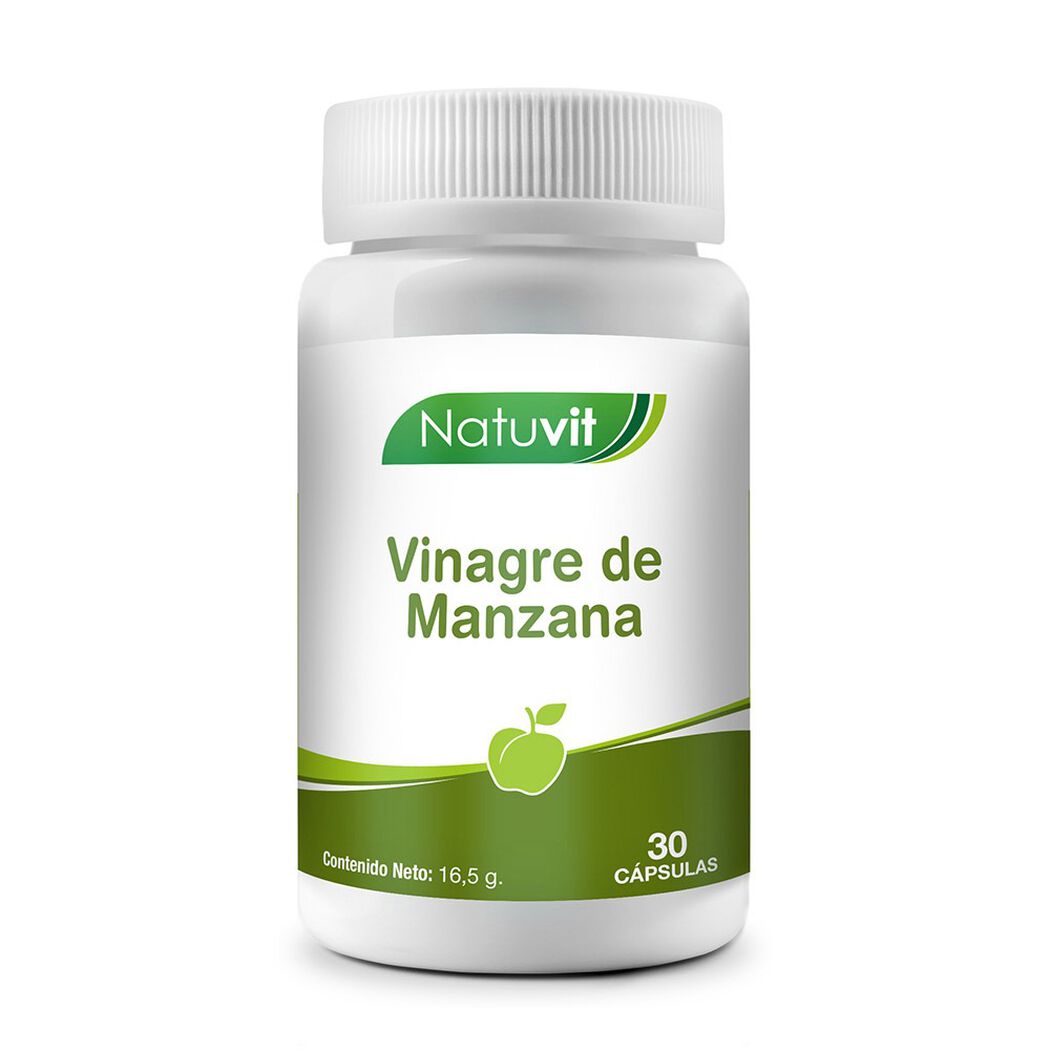 Natuvit Vinagre de Manzana 30 Cápsulas, , large image number 0
