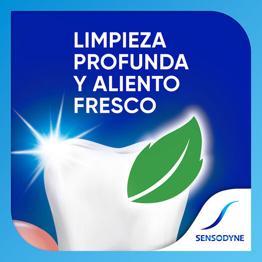 Sensodyne Limpieza Profunda Gel Dental de uso diario para dientes sensibles, 90g., , large image number 4