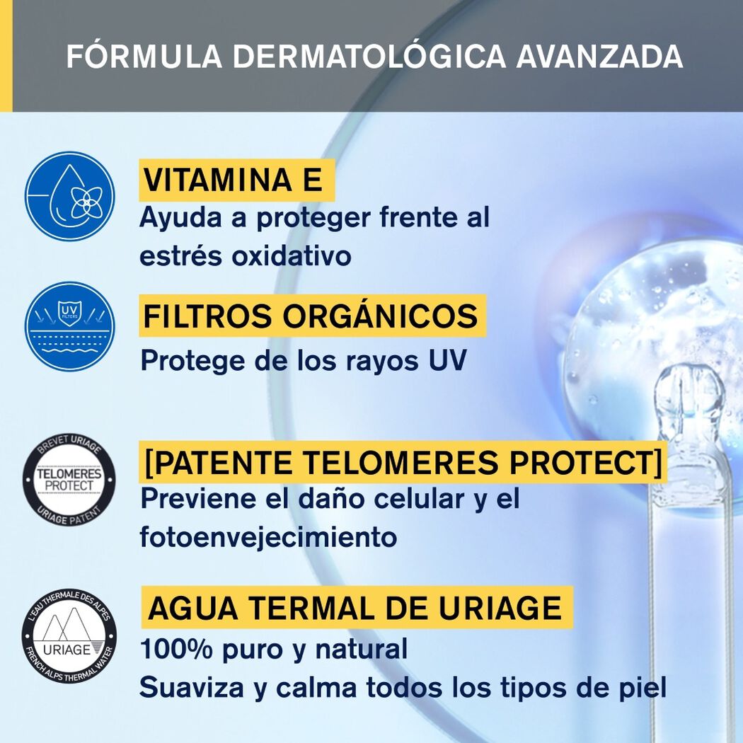 Protector Solar Uriage Bariesun 100 FPS 50 50 mL, , large image number 3