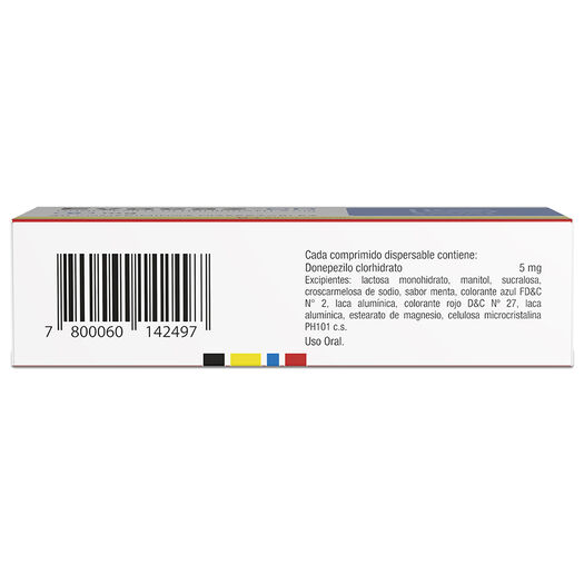 EVOCAZ CD Donepezilo clorhidrato 5 mg 30 comprimidos, , large image number 1