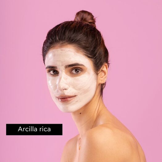 Mascarilla Limpieza con Arcilla Rosada 2x8ml Apivita, , large image number 4