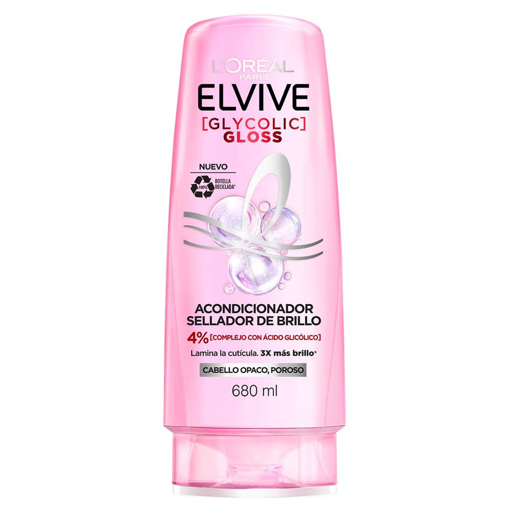 Acondicionador Elvive Glyco Gloss 680 mL, , large image number 1