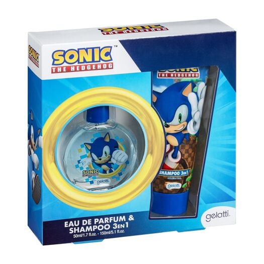 Set Gelatti Kids Perfume + Shampoo Sonic 2 un, , large image number 1
