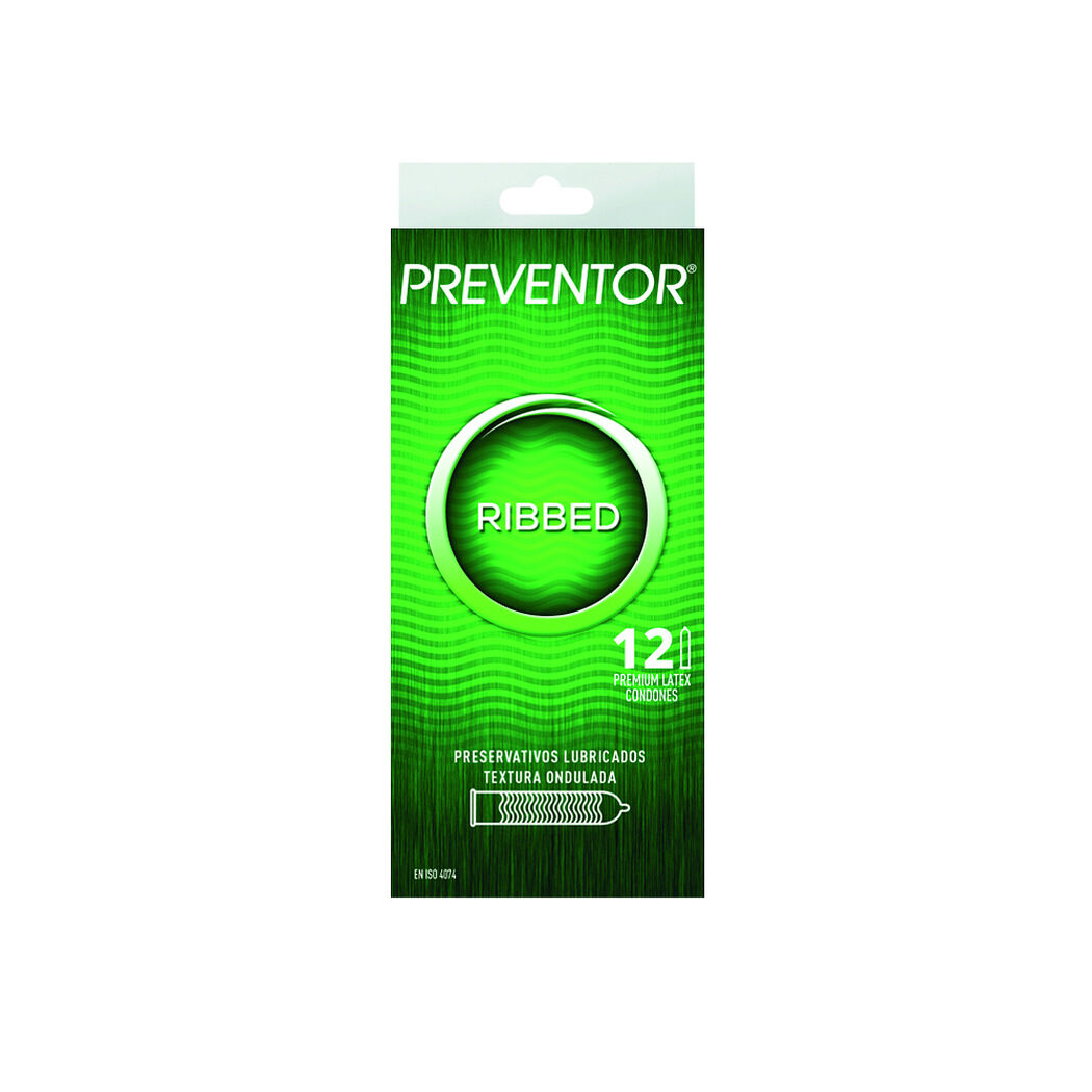 Preservativo Preventor Ribbed x 12 unidades, , large image number 0