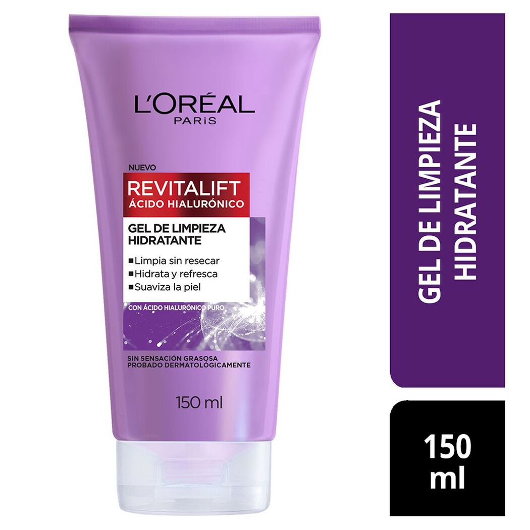 Gel De Limpieza Hidratante Revitalift Ácido Hialurónico, , large image number 0