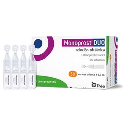 Monoprost Duo x 30 Envases 0.2 ml Solución Oftálmica