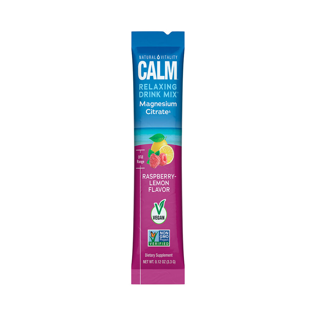 Natural Vitality Calm Sachet Magnesio Frambuesa Lim&oacute;n 3g, , large image number 1