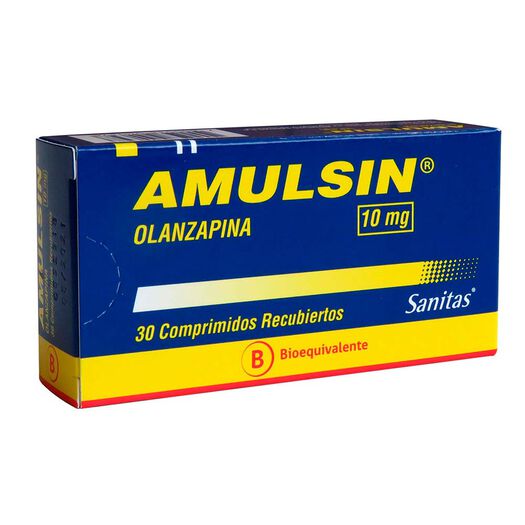 Amulsin 10 mg x 30 Comprimidos Recubiertos, , large image number 0