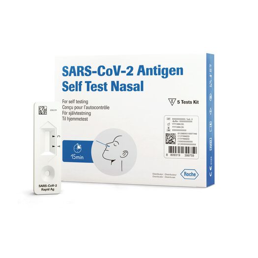 Test Covid Antigeno Nasal Kit X 5 Test, , large image number 0