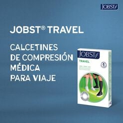 Media Compresión Jobst Rodilla L Azul Mar 1 un