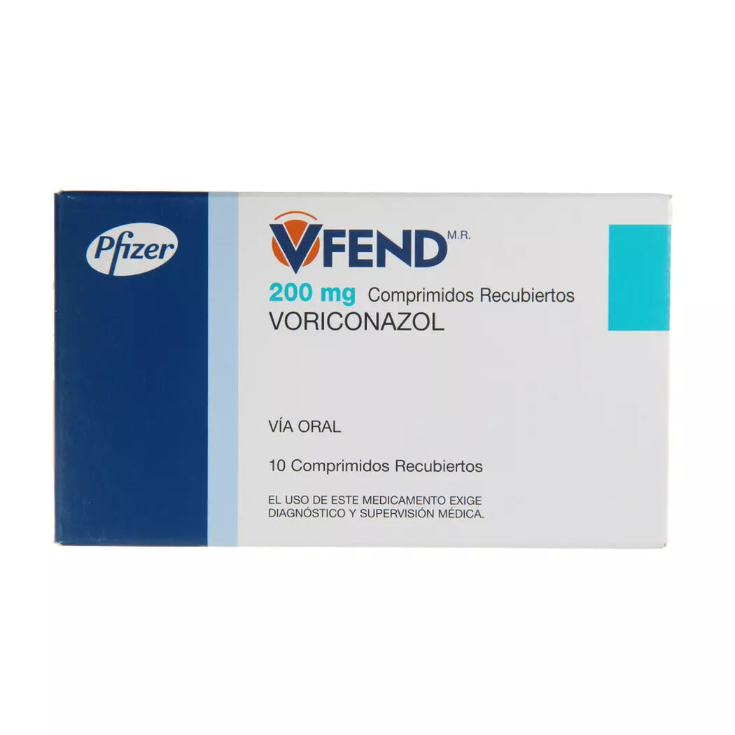 Vfend 200 mg x 10 comprimidos, , large image number 0