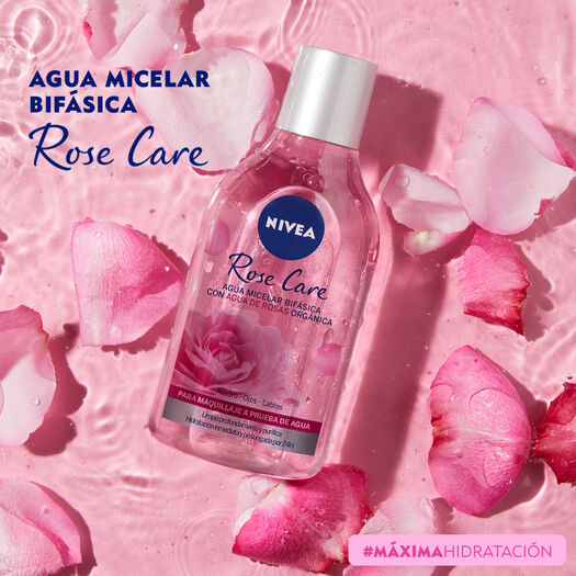 Agua Micelar Bifásica NIVEA Rose Care 400 ml, , large image number 1