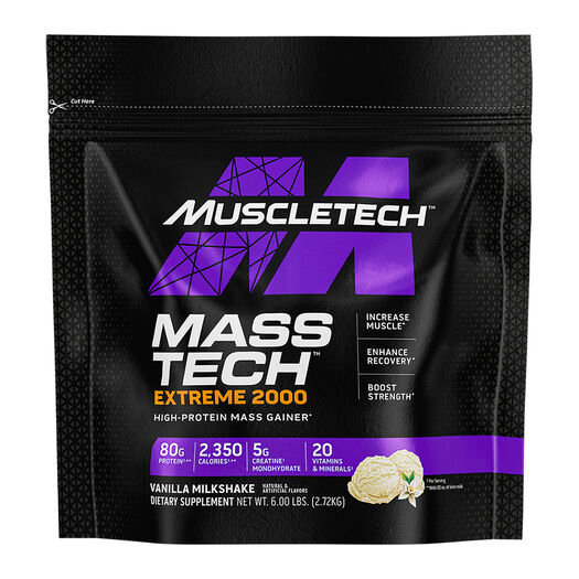 Muscletech Mass Tech 6 Lb Vainilla, , large image number 0