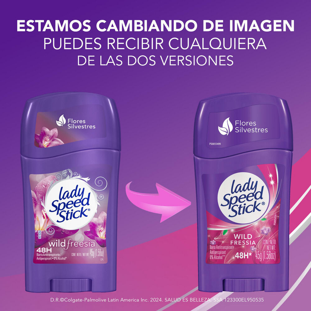Desodorante Lady Speed Stick Wild Freesia 45g