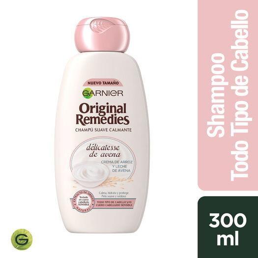 Shampoo Original Remedies 300 Ml Delicatesse Avena, , large image number 0