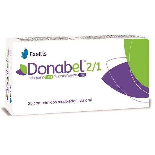 Donabel 2/1 x 28 Comprimidos Recubiertos, , large image number 0