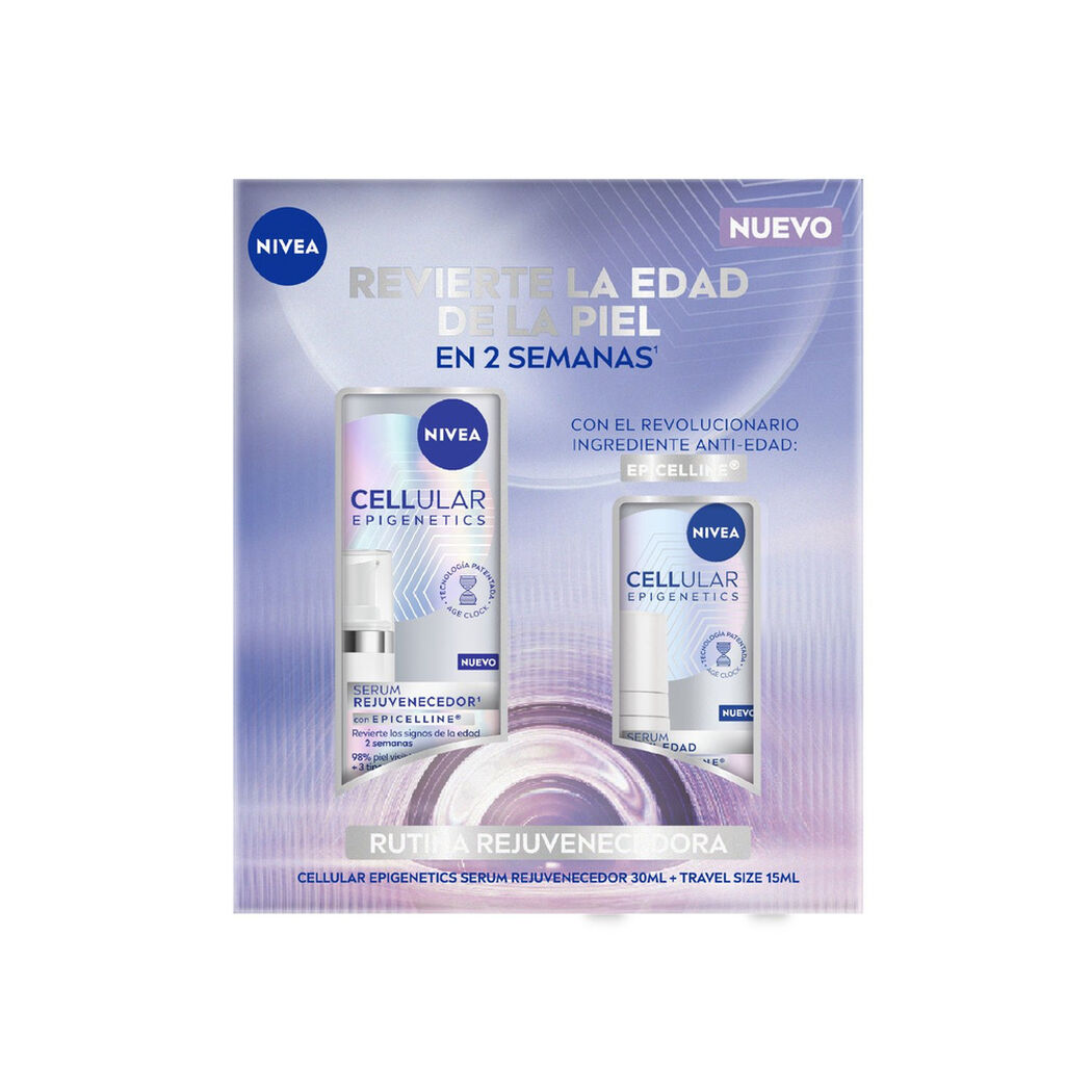 Pack Nivea Epigenetics Serum 30 ml + 15 ml D&iacute;a de la madre 2026, , large image number 0