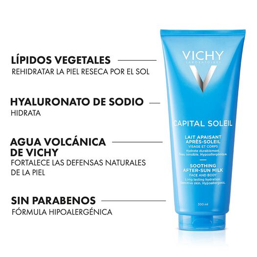 Vichy Ideal Soleil After Sun Leche x 300 mL, , large image number 2