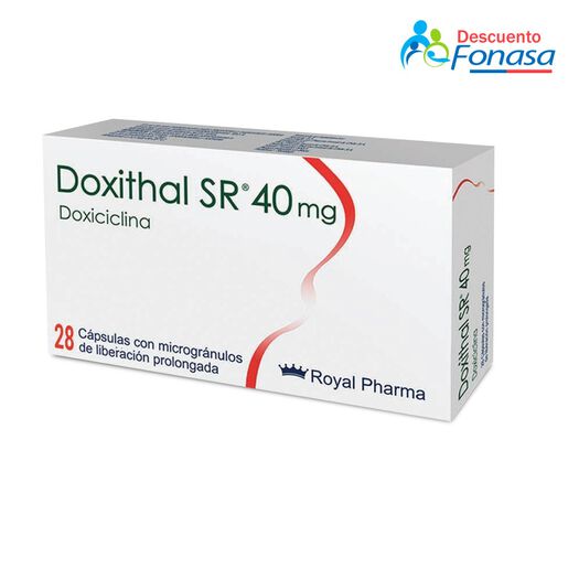 Doxithal SR 40 mg x 28 Cápsulas Con Microgranulos De Liberación Prolongada, , large image number 0