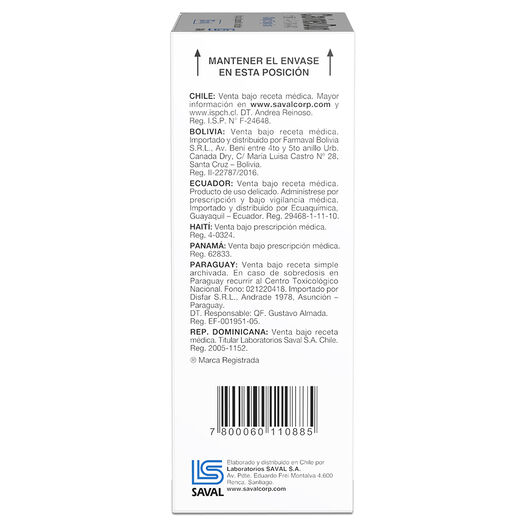 Clavinex Duo 400 mg/57 mg/5 ml x 35 ml Polvo para Suspensión Oral con Solvente, , large image number 2