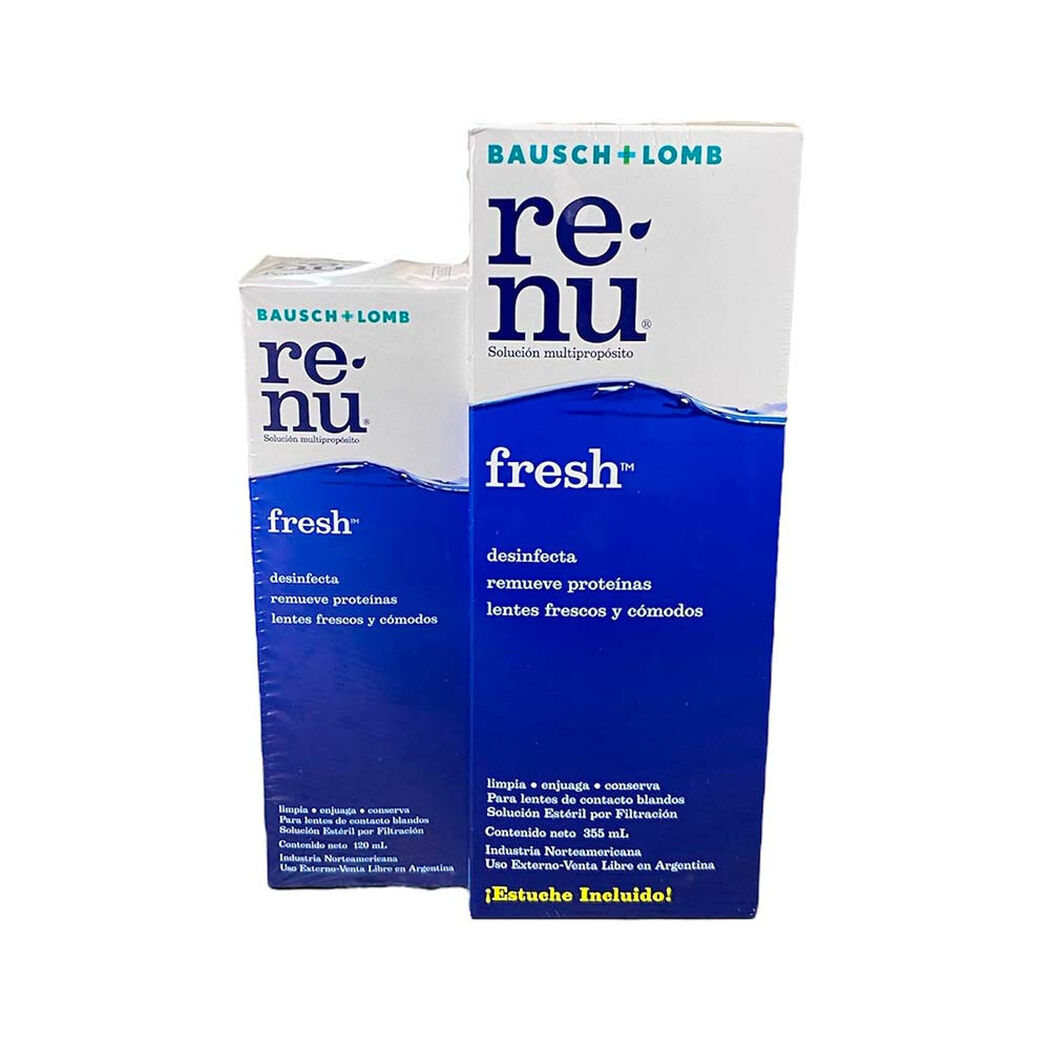 Soluci&oacute;n Multiprop&oacute;sito Renu 355Ml+120Ml, , large image number 0