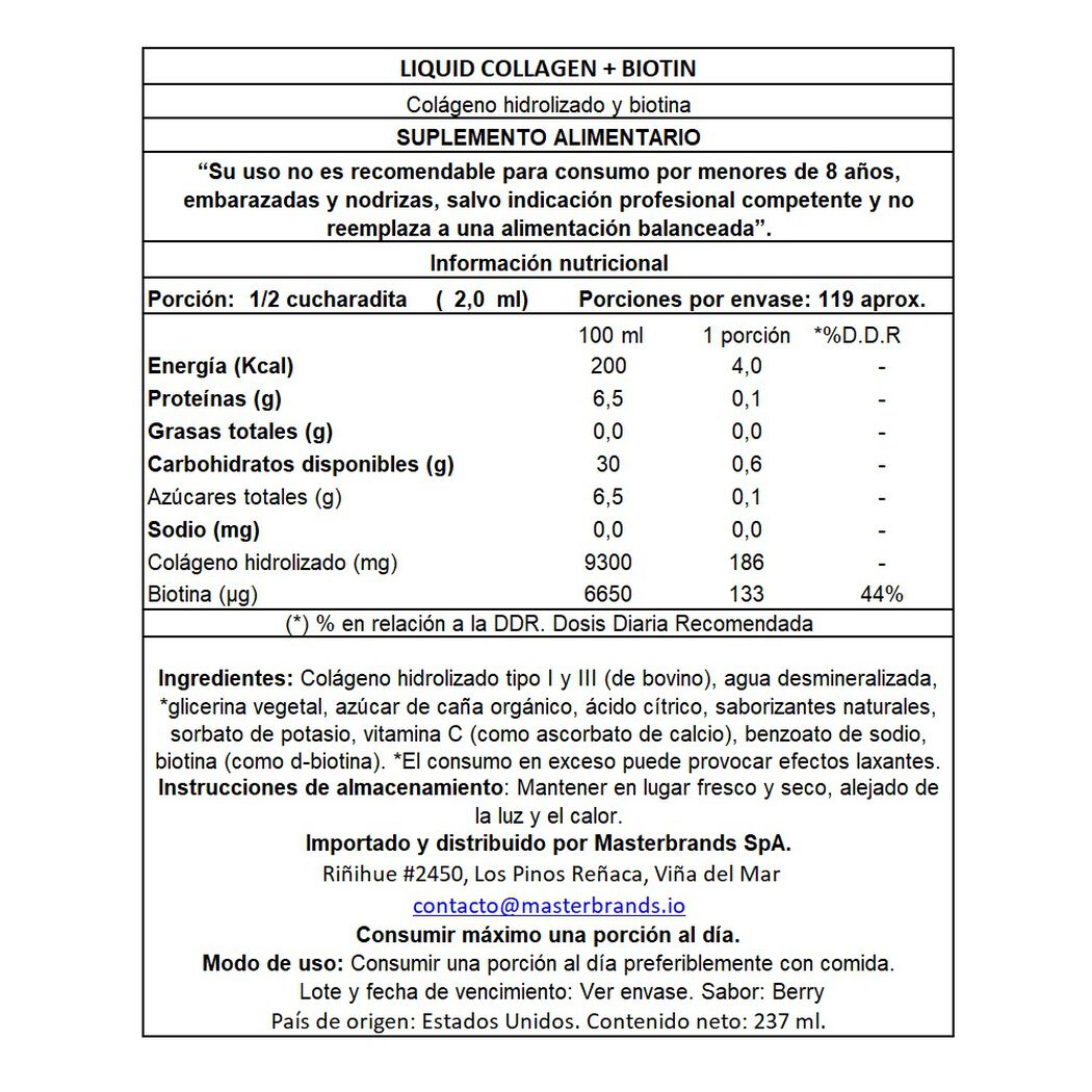 Col&aacute;geno Liquido Nature's Truth 237 mL, , large image number 1
