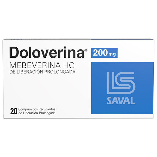 Doloverina 200 mg x 20 Comprimidos Recubiertos de Liberación Prolongada, , large image number 0