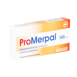 Promerpal 140 mg x 10 Cápsulas de Liberación Prolongada