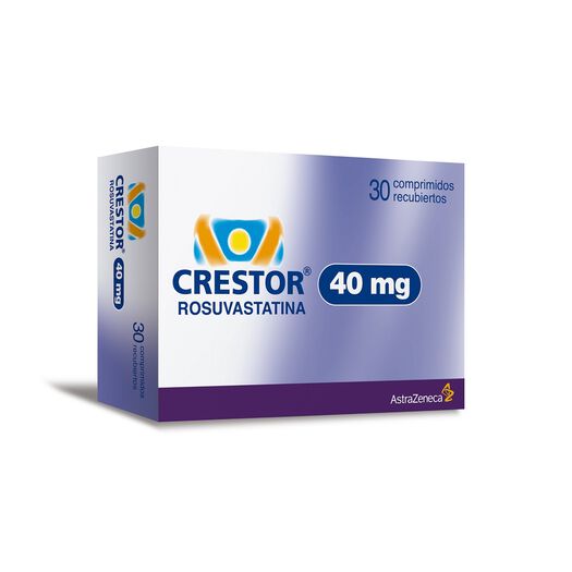 Crestor 40 mg x 30 Comprimidos Recubiertos, , large image number 0