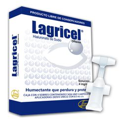 Lagricel Ofteno 0,4 % x 0,5 mL Solución Oftálmica