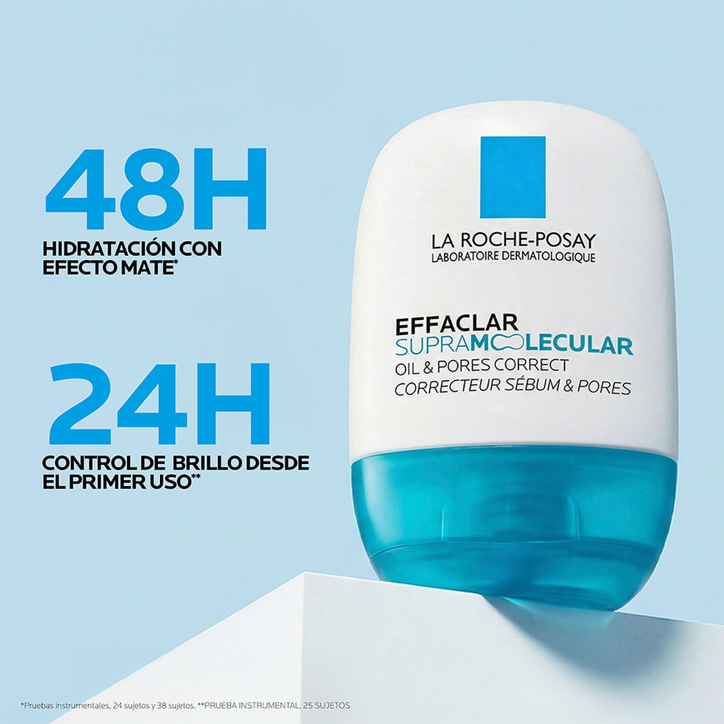 Gel Hidratante Matificante Effaclar Supramolecular Oil & Pores Correct  40ml, , large image number 3