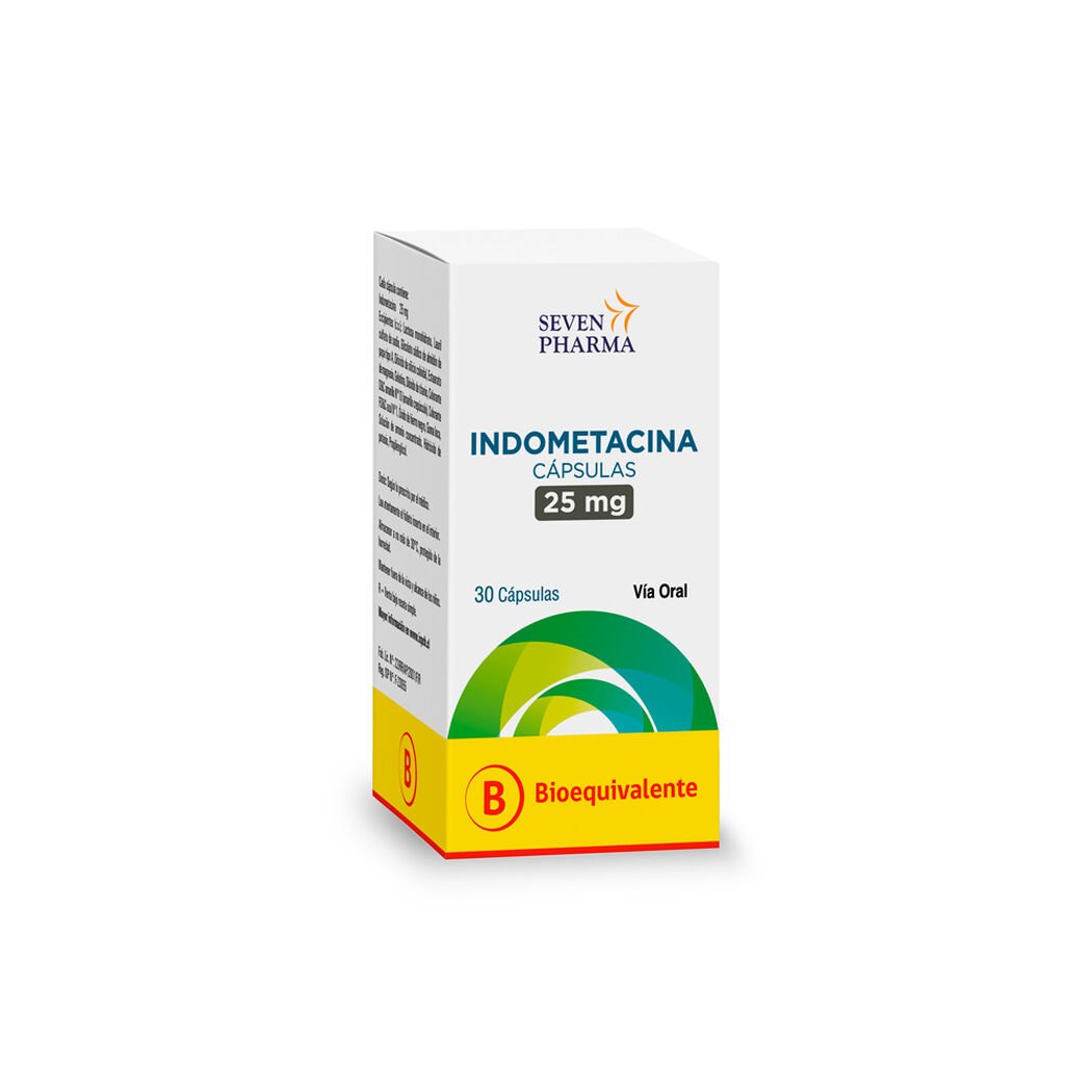Indometacina 25 mg x 30 Capsulas, , large image number 0