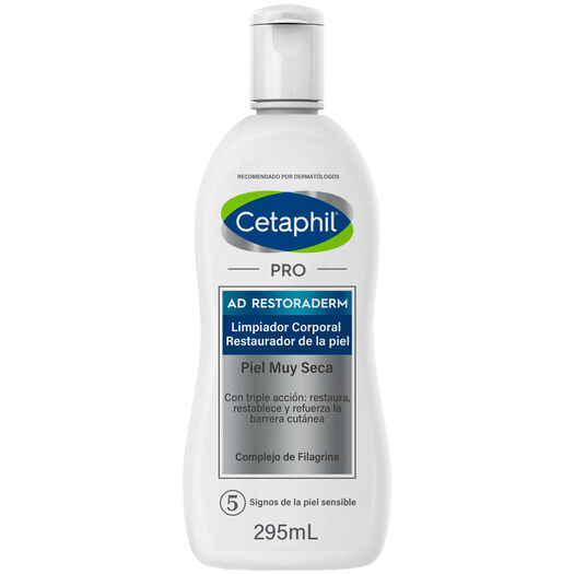 Crema Limpiadora Corporal Cetaphil PRO AD Restoraderm 295ml, , large image number 0