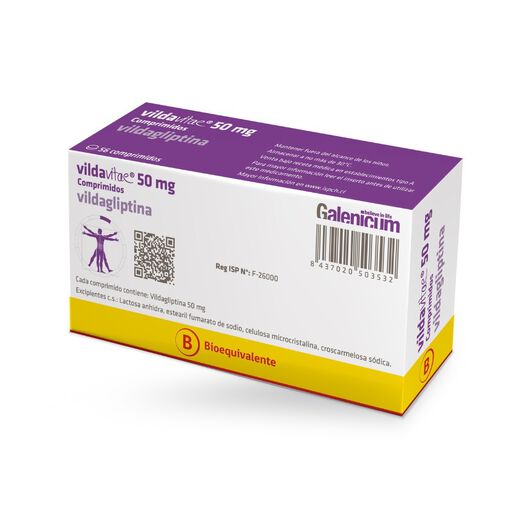 Vildavitae 50 Mg X 56 Comprimidos, , large image number 1