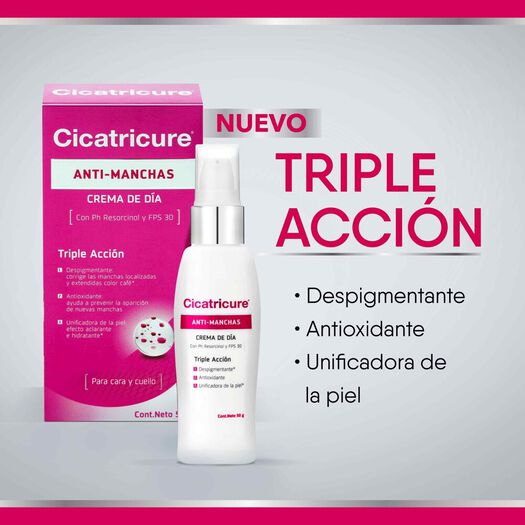 Cicatricure Crema Antimanchas Fps 30 50 Gr, , large image number 3