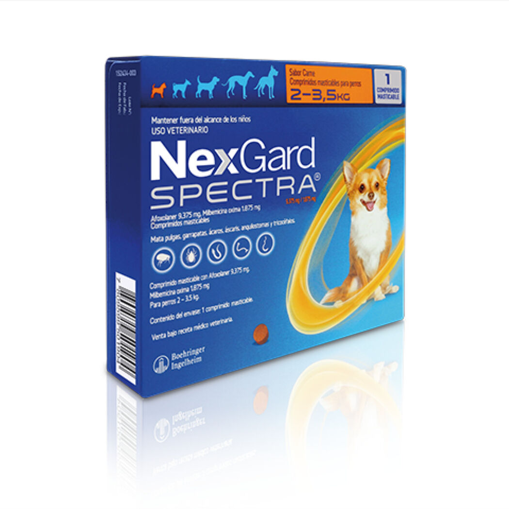 Nexgard Spectra 2-3.5 kg 3 Comprimidos, , large image number 0