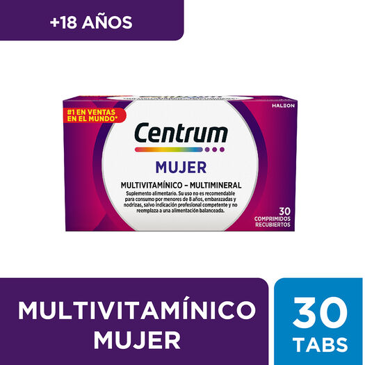 Centrum Mujer 30comp.Rec., , large image number 0