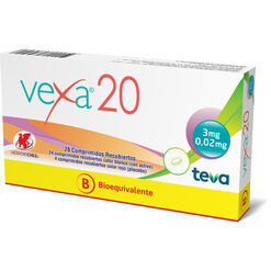 Vexa 20 x 28 Comprimidos Recubiertos