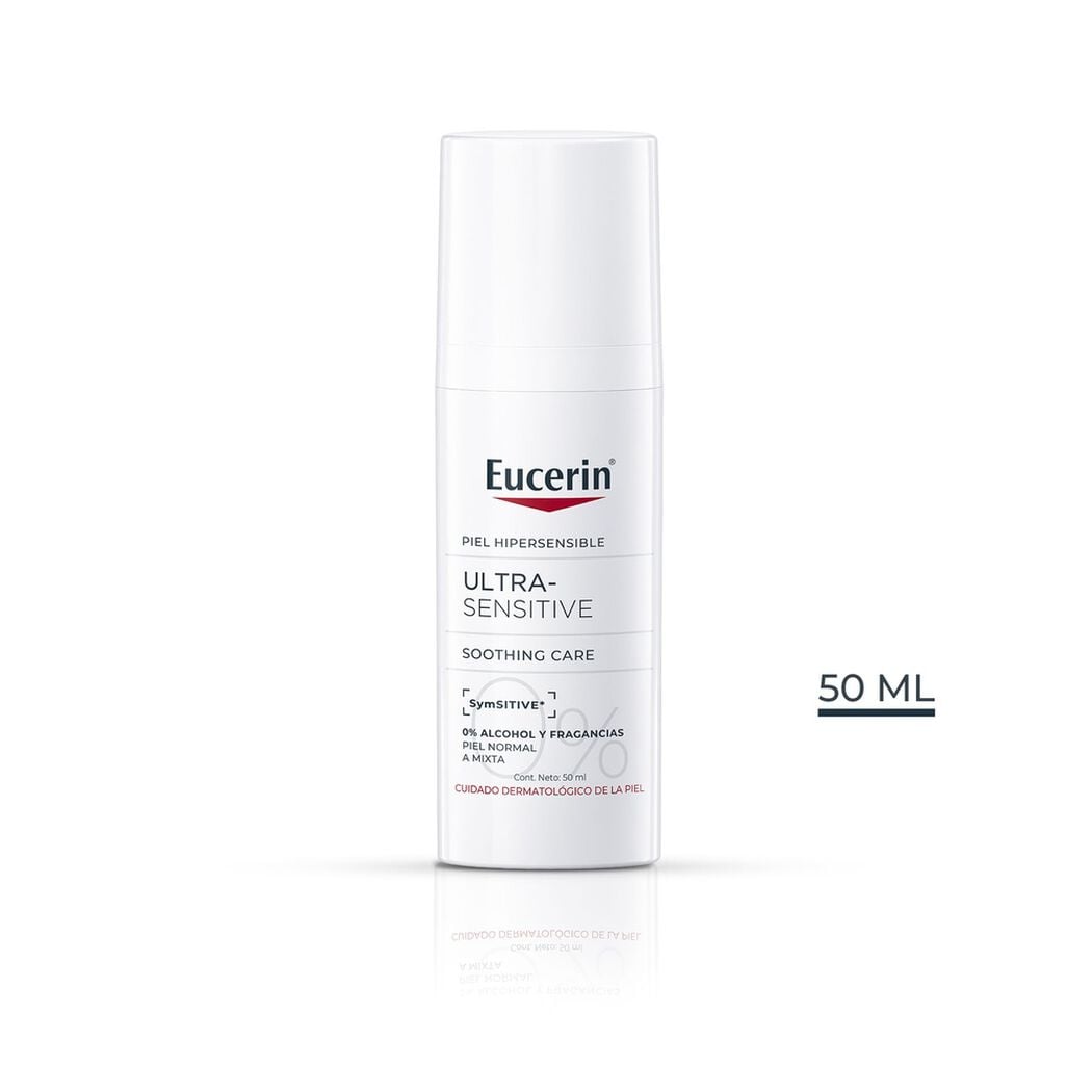 Crema Eucerin Ultra Sensitive Facial 50 mL, , large image number 0