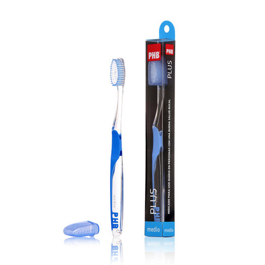 PHB Plus Cepillo Dental Medio x 1 Unidad, , large image number 0