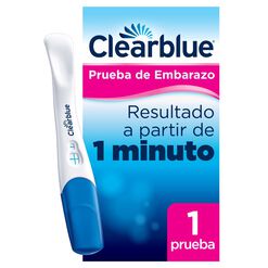 Clearblue Plus Prueba de Embarazo rápida con punta que cambia de color 1 un