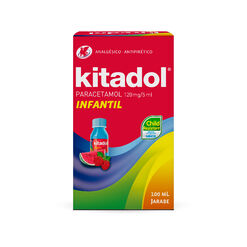 Kitadol Infantil 120 mg/5 mL x 100 mL Jarabe