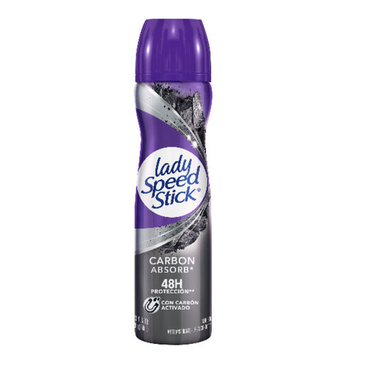 Desodorante en Spray Lady Speed Stick Carbon Absorb 91 g, , large image number 1