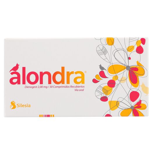 Alondra 2 mg x 30 Comprimidos Recubiertos, , large image number 0