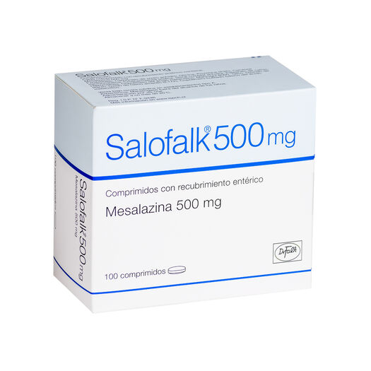 Salofalk 500 mg x 100 Comprimidos con Recubrimiento Entérico, , large image number 0