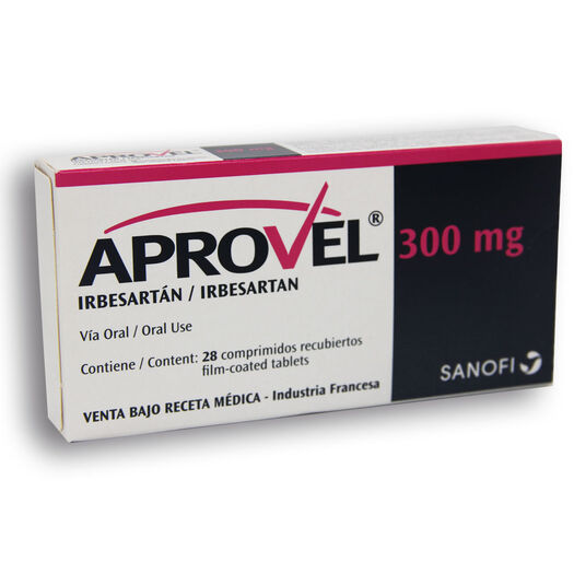 Aprovel 300 mg x 28 Comprimidos Recubiertos, , large image number 0