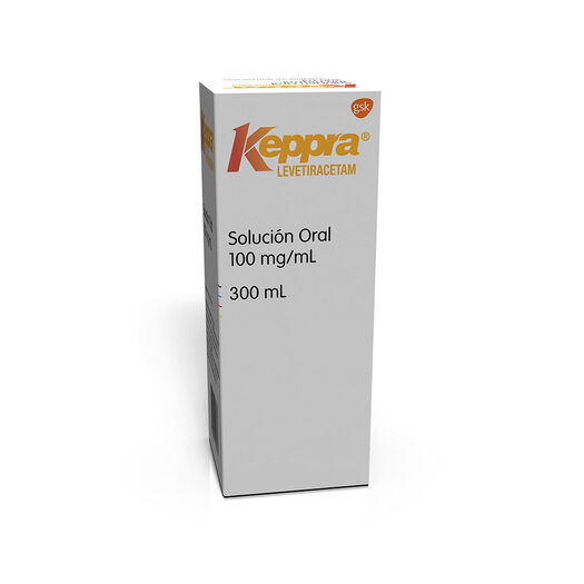 Keppra 100 mg/ml x 300 ml Solución Oral, , large image number 0
