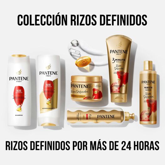 Pantene Shampoo Rizos Definidos x 400 mL, , large image number 2