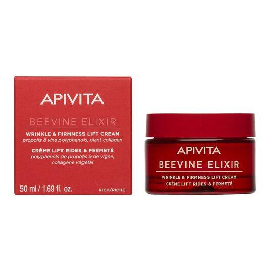 Crema Lift Arrugas & Firmeza - Textura Rica Beevine Elixir 50ml Apivita, , large image number 1